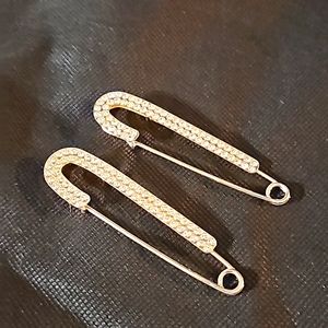 Gold Rhinestone Jumbo Paper Clip